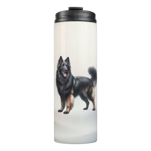 Bouteilles Isothermes Aquarelle Chien Berger Belge (Devant)