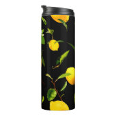 Bouteilles Isothermes Aquarelle Citron et Feuilles 15 (Tourné sur la droite)