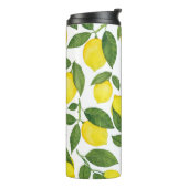 Bouteilles Isothermes Aquarelle Citrons : Motif de fruits d'été (Tourné sur la gauche)