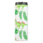 Bouteilles Isothermes Aquarelle couleur mignonne Motif Jungle Dinosaur (Dos)