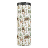 Bouteilles Isothermes Aquarelle Cute Forest Animaux (Dos)