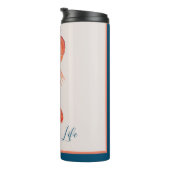 Bouteilles Isothermes Aquarelle de langouste de homard (Tourné sur la droite)