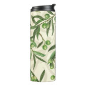 Bouteilles Isothermes Aquarelle des branches d'olive (Tourné sur la gauche)