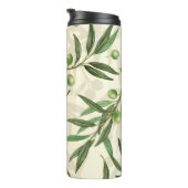 Bouteilles Isothermes Aquarelle des branches d'olive (Tourné sur la droite)