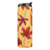 Bouteilles Isothermes Aquarelle des feuilles rouges (Tourné sur la gauche)