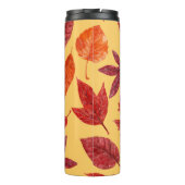 Bouteilles Isothermes Aquarelle des feuilles rouges (Dos)