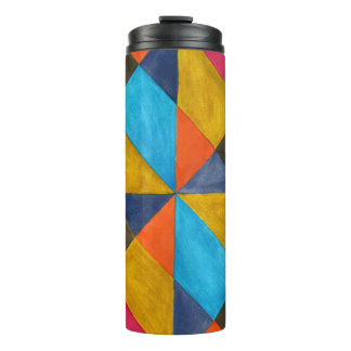 Bouteilles Isothermes Aquarelle design créatif abstrait.