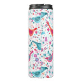 Bouteilles Isothermes Aquarelle d'oiseau moderne (Dos)