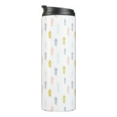 Bouteilles Isothermes Aquarelle douce Chevron Motif (Tourné sur la droite)