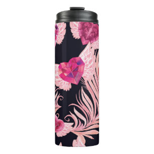 Bouteilles Isothermes Aquarelle douce et transparente Motif de Valentine