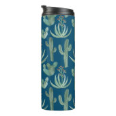 Bouteilles Isothermes Aquarelle du désert du Saguaro Cactus (Tourné sur la droite)