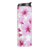 Bouteilles Isothermes Aquarelle en fleurs de cerisier (Tourné sur la gauche)