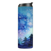 Bouteilles Isothermes Aquarelle Espace Art : Ciel de nuit (Tourné sur la gauche)