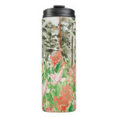 Bouteilles Isothermes Aquarelle Fleur sauvage Fleur de prairie (Devant)