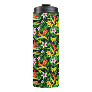 Bouteilles Isothermes Aquarelle Fleurs Et Fruits Motif Floral-23768