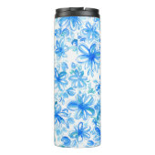 Bouteilles Isothermes Aquarelle Floral Chintz Motif mignon (Dos)