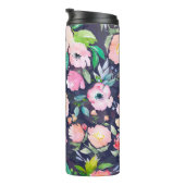 Bouteilles Isothermes Aquarelle florale motif et sans soudure b (Tourné sur la droite)