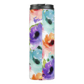 Bouteilles Isothermes Aquarelle florale PixDezines/arrière - plan DO-IT- (Dos)