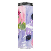 Bouteilles Isothermes Aquarelle florale PixDezines/arrière - plan DO-IT- (Dos)