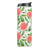 Bouteilles Isothermes Aquarelle Grappe Motif Monogramme (Tourné sur la gauche)