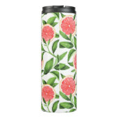 Bouteilles Isothermes Aquarelle Grappe Motif Monogramme (Dos)