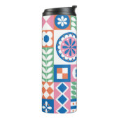 Bouteilles Isothermes Aquarelle illustrée isolée de kiwi-fru vert (Tourné sur la gauche)