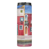 Bouteilles Isothermes Aquarelle Italie : Main tirée (Dos)