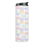 Bouteilles Isothermes Aquarelle Macarons français (Tourné sur la gauche)