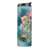 Bouteilles Isothermes Aquarelle Mandala (Tourné sur la gauche)