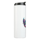 Bouteilles Isothermes aquarelle Mardi Gras masque carnaval (Tourné sur la gauche)