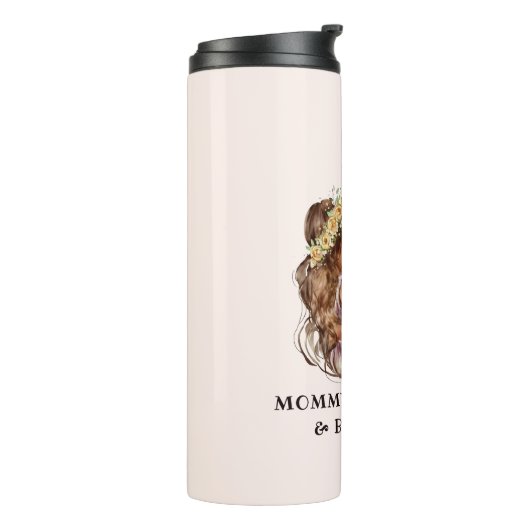 Bouteilles Isothermes Aquarelle mère et fille (2) (Tourné sur la gauche)