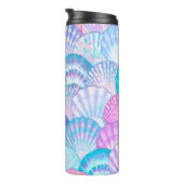 Bouteilles Isothermes Aquarelle motif transparent. Main dessinée  (Tourné sur la droite)