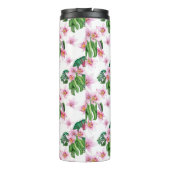 Bouteilles Isothermes Aquarelle Orchidées Design 30 (Dos)