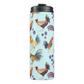 Bouteilles Isothermes Aquarelle Poulets OEufs Poules Barnyard Poules vio (Devant)