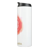 Bouteilles Isothermes *~ Aquarelle racine Chakra Symbole Intention (Tourné sur la droite)