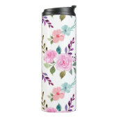 Bouteilles Isothermes Aquarelle rose (Tourné sur la gauche)