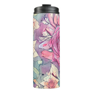Bouteilles Isothermes Aquarelle rose