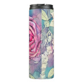 Bouteilles Isothermes Aquarelle rose (Dos)