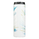 Bouteilles Isothermes Aquarelle rose et bleu (Dos)