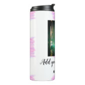 Bouteilles Isothermes Aquarelle rose violet père fils papa ajouter l'ima (Tourné sur la gauche)