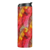 Bouteilles Isothermes Aquarelle rouge jaune (Tourné sur la gauche)