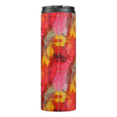 Bouteilles Isothermes Aquarelle rouge jaune (Dos)