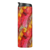 Bouteilles Isothermes Aquarelle rouge jaune (Tourné sur la droite)