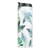 Bouteilles Isothermes Aquarelle tombée feuille 11 (Tourné sur la droite)