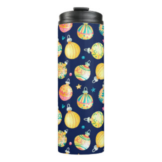 Bouteilles Isothermes Aquarelle transparente motif avec l'or brillant Ch