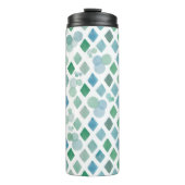 Bouteilles Isothermes Aquarelle transparente sur un arrière - plan blanc (Devant)