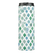 Bouteilles Isothermes Aquarelle transparente sur un arrière - plan blanc (Dos)