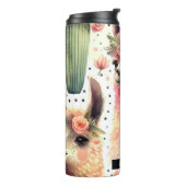 Bouteilles Isothermes Aquarelle vintage Cute Llama (Tourné sur la gauche)