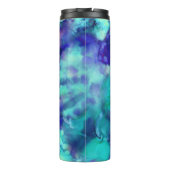 Bouteilles Isothermes aquarelles d'imaginaire bleu : (Dos)