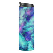 Bouteilles Isothermes aquarelles d'imaginaire bleu : (Tourné sur la droite)